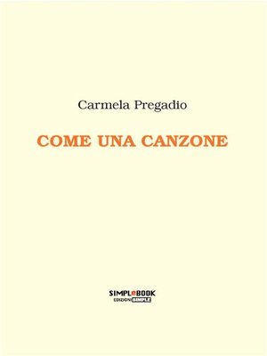 cover image of Come una canzone